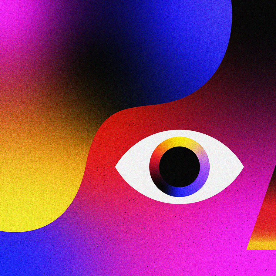 Isometric Abstract Eye 